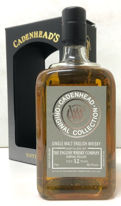 ケイデンヘッド　ザ・イングリッシュウイスキー12年　46度　700ml