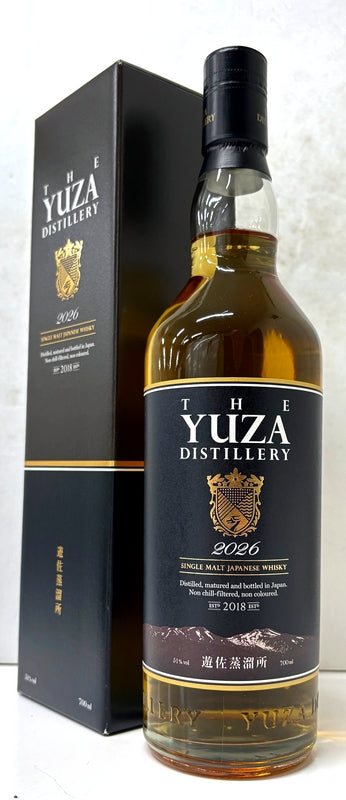 YUZA　2026　シングルモルト　ジャパニーズウイスキー　51度　700ml
