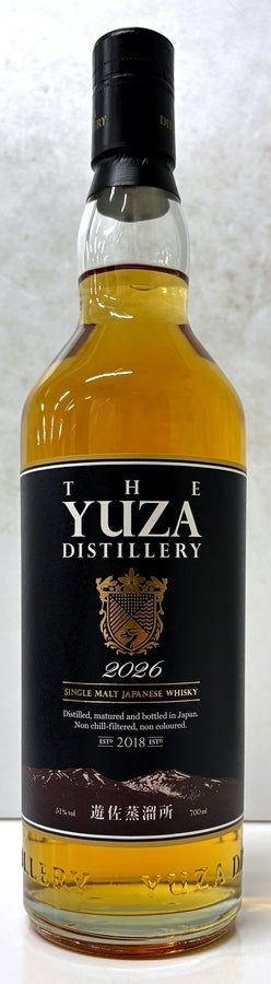 YUZA　2026　シングルモルト　ジャパニーズウイスキー　51度　700ml