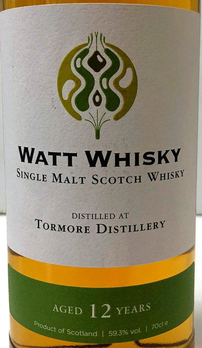 ワットウイスキー　トーモア　2010　12年　59.3度　700ml