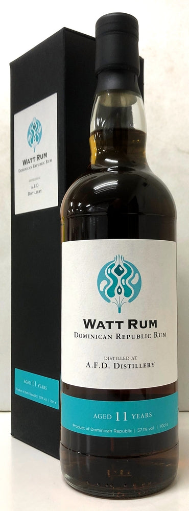 ワットラム　ドミニカンラム　2010　AFD distillery　11年　57.1度	700ml