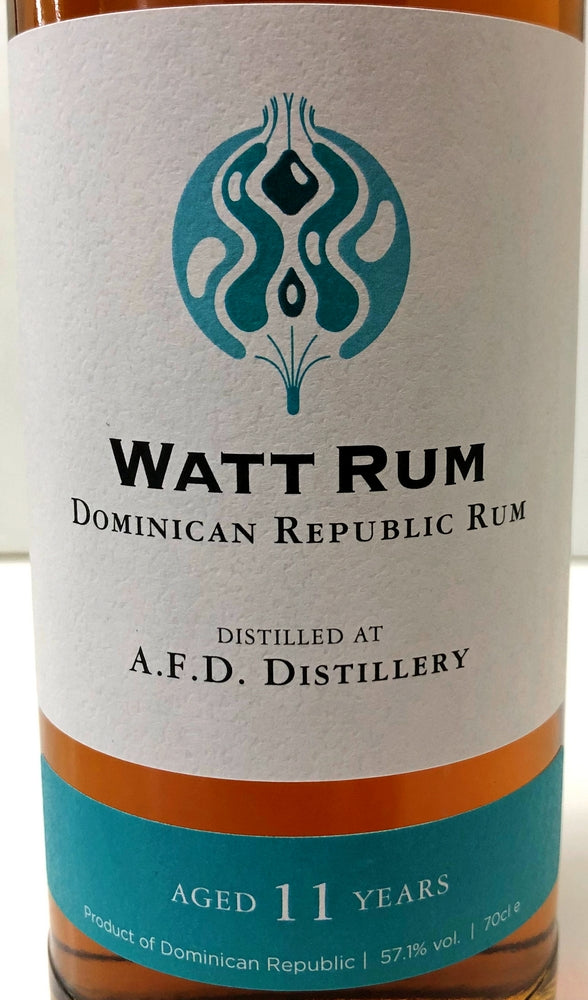 ワットラム　ドミニカンラム　2010　AFD distillery　11年　57.1度	700ml