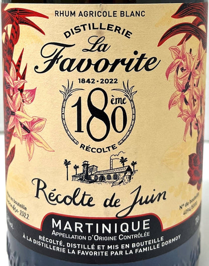 ラ・ファボリット　180周年記念　ブラン　レコルト・ド・ジュアン　2022  　56度　700ml