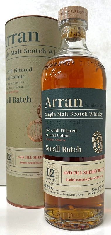 アラン　スモールバッチ　2012　12年　シェリーバット　54.4度　700ml