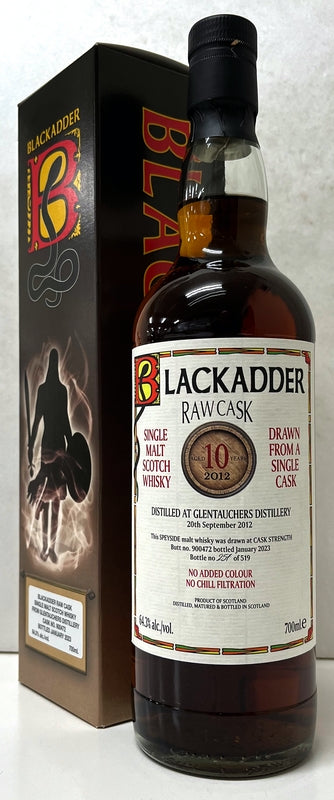 ブラックアダー　ロウカスク　グレントファース　2012　10年　シェリーバット　Cask No:900472　64.3度　700ml