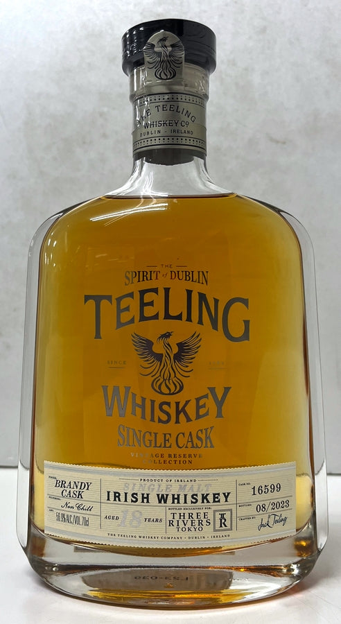 ティーリング　シングルモルト　18年(2005) for スリーリバース　ブランデーカスク  No.16599　56.9度　700ml