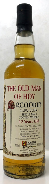 ブラックアダー　ロウカスク　ザ・オールドマン・オブ・ホイ オーカディアン　344　 2005　12年　60.8度　700ml