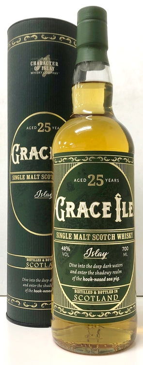 キャラクター オブ アイラ　グレース・イル　アイラシングルモルト　25年　48度　700ml