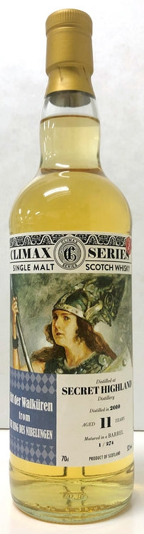 クライマックス　シークレットハイランド　バレル　2010　11年　52.1度　700ml