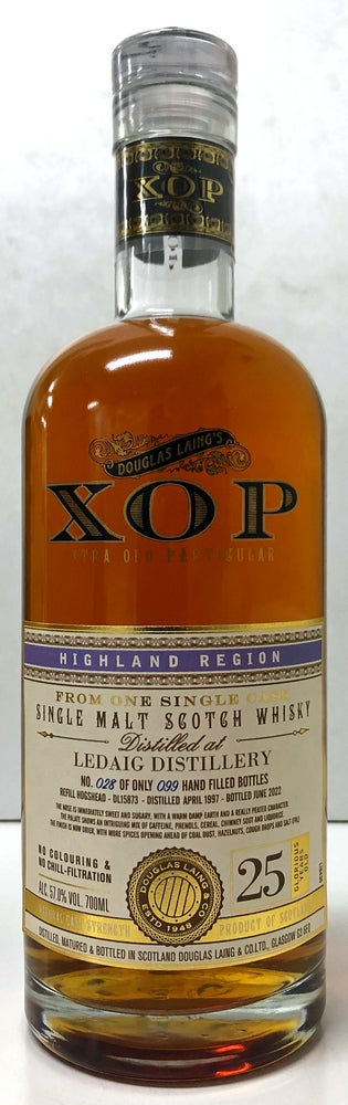 ダグラスレイン　XOP　オールドパティキュラー　レダイグ　25年　1997　57.0度　700ml