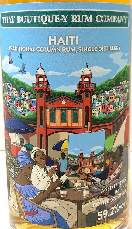 ブティックラム　カンパニー　ハイチ　バッチ3　17年　59.2度　500ml