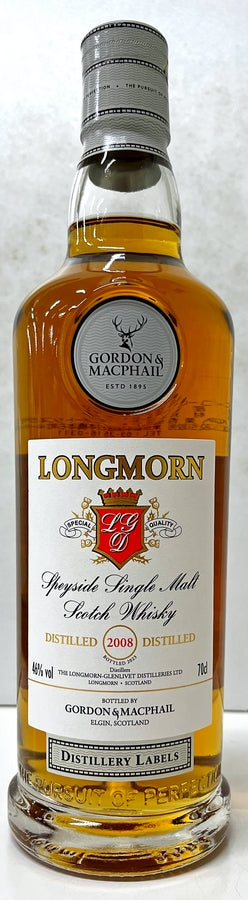 ゴードン&マクファイル　蒸溜所ラベル　ロングモーン　2008　46度　700ml