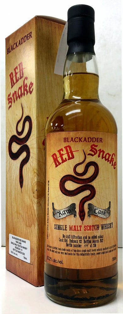 ブラックアダー　ロウカスク　レッドスネーク　Cask No:RN113　62.2度　700ml