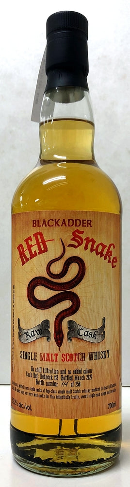 ブラックアダー　ロウカスク　レッドスネーク　Cask No:RN113　62.2度　700ml
