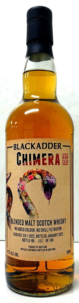 ブラックアダー　ロウカスク　ブレンデッドモルト　キメラ　Cask Ref: CH 1-2022 　59.2度　700ml