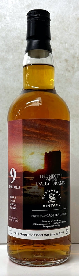 NECTAR　CAOL ILA　2016　9yo　Chardonnay Cask　for SIGNATORY　58.4%　700ml