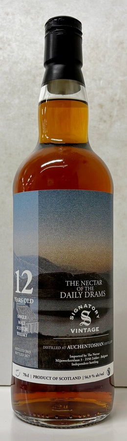 NECTAR　AUCHNETOSHAN　2013　12yo　1st Fill Oloroso Butt　for SIGNATORY　56.9%　700ml