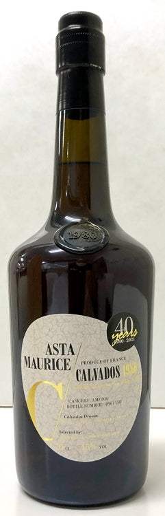 アスタモーリス　カルバドス　1980/2021　40年　CASK REF:AMF004　45度　700ml