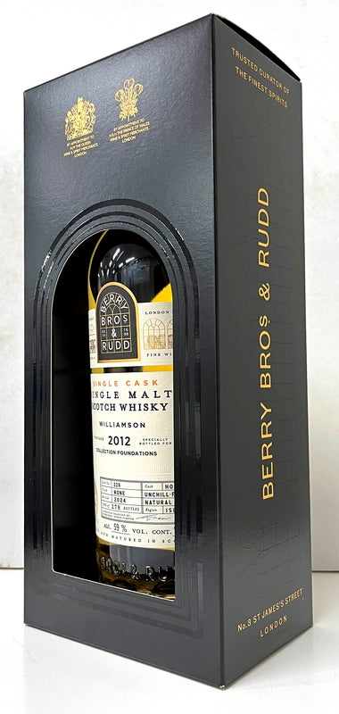 LA MAISON du WHISKY　BOTTLING　Berry Bros. & Rudd　WILLIAMSON　2012　12yo　Hogshead　59%　700ml