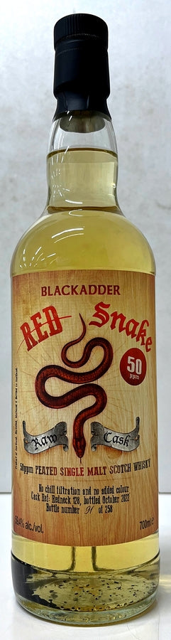 ブラックアダ―　ロウカスク　レッドスネーク 128　50ppm　 Cask Ref:RN128　59.4度　700ml