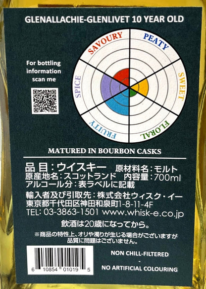 ケイデンヘッド　オリジナルコレクション　グレンアラヒー　10年　46度　700ml