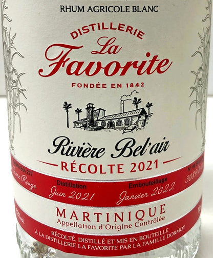 ラ・ファボリット　ブラン　リビエール・ベレール　2021　53度　700ml