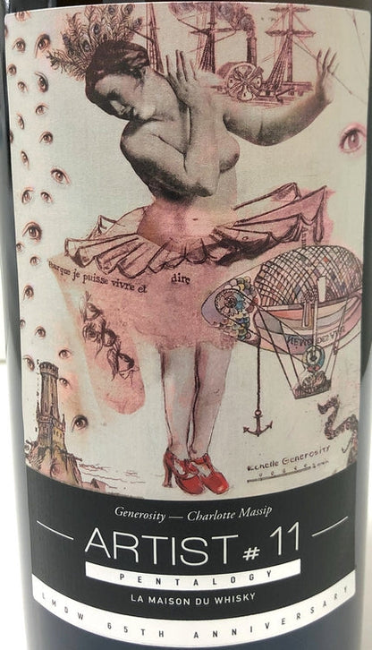 ラ・メゾン・ド・ウイスキー＆コンパスボックス　アーティスト　ペンタロジー　GENEROSITY　51.9度　700ml