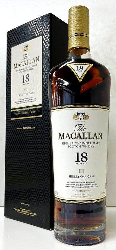 ザ・マッカラン　18年　43度　700ml　正規品