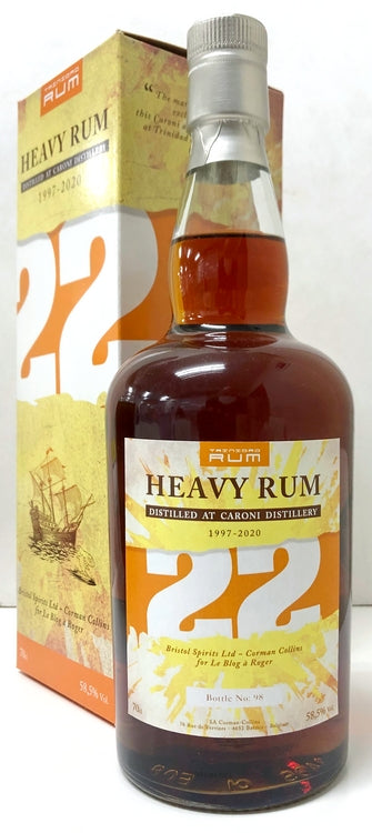 AULD ALLIANCE ＆CORMANCOLLINS 　Caroni　1997　22年　58.5度　700ml