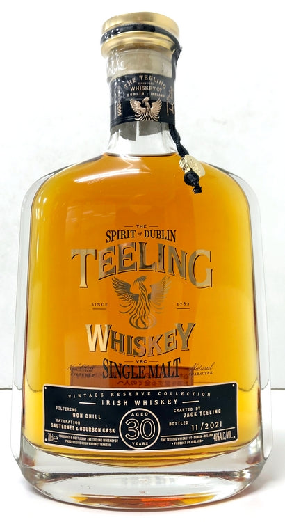 ティーリング　シングルモルト　ヴィンテージリザーブ　30年　ソーテルヌ＆バーボン　カスク　46度　700ml