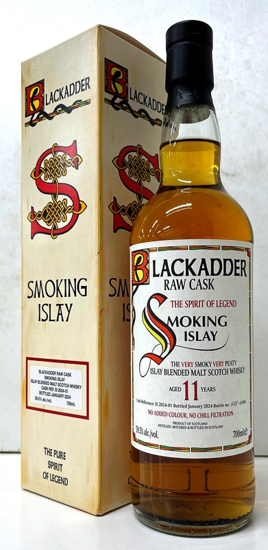 ブラックアダー　ロウカスク　 スモーキングアイラ　ブレンデッドモルト　11年　Cask Ref: SI 2024-01　59.5度　700ml