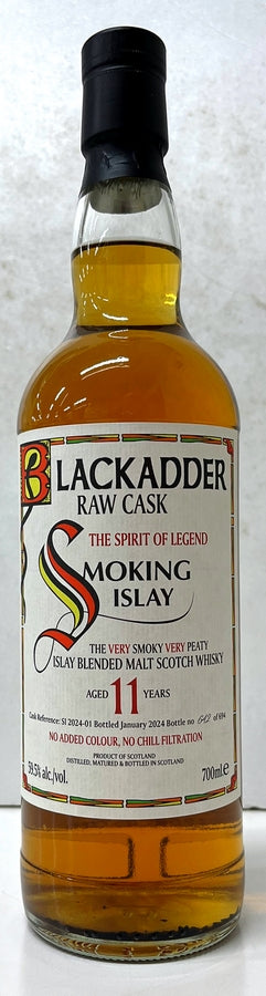 ブラックアダー　ロウカスク　 スモーキングアイラ　ブレンデッドモルト　11年　Cask Ref: SI 2024-01　59.5度　700ml