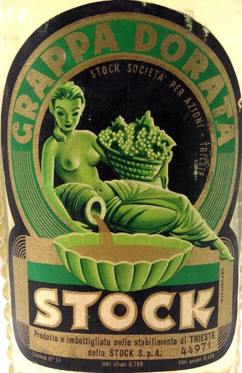 ストック　グラッパ　ドラータ　OLD　37度　750ml