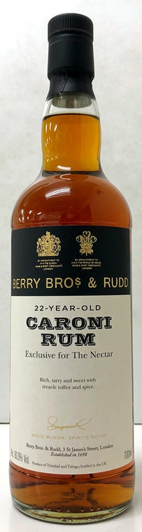ネクター　15周年記念オリジナルボトル　Berry Bros. & Rudd　CARONI	1997　22年　60.3度　700ml