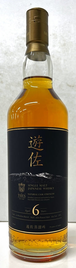 YUZA　シングルモルト　ジャパニーズウイスキー　6年　59度　700ml