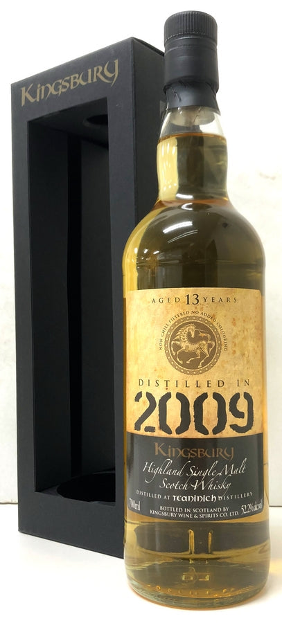 キングスバリー　ゴールド　ティーニニック　2009　13年　52.2度　700ml