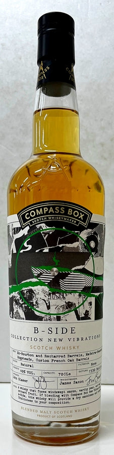 コンパスボックス　B-SIDE　ブレンデッドモルトウイスキー　for　ウイスキーライブパリ　49度　700ml