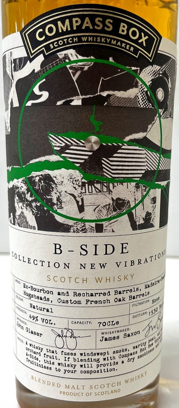 コンパスボックス　B-SIDE　ブレンデッドモルトウイスキー　for　ウイスキーライブパリ　49度　700ml