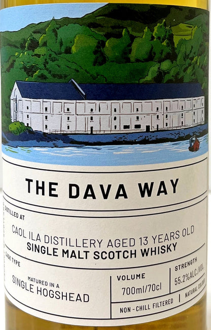 ラ・メゾン・ド・ウイスキー向け限定ボトル　The Dava Way　カリラ　2009　13年　ホグスヘッド　55.2度　700ml