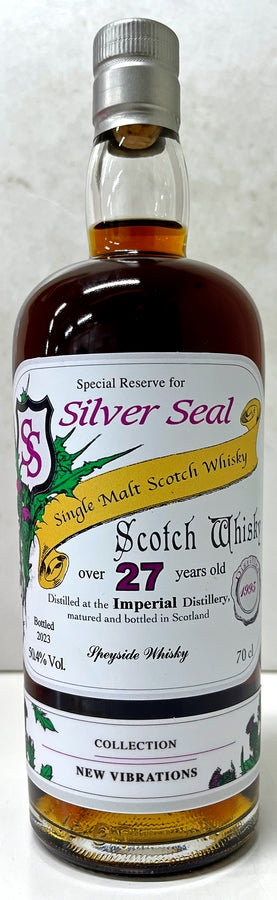 ラ・メゾン・ド・ウイスキー向け限定ボトル　シルバーシール　インペリアル　1995　27年　シェリーカスク　50.4度　700ml