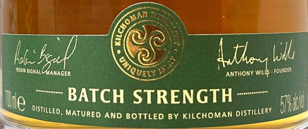 キルホーマン　バッチストレングス　57度　700ml