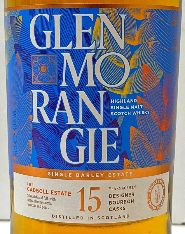 グレンモーレンジィ　カドボールエステート　15年　#4　43度　700ml