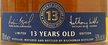 キルホーマン　13年　50度　700ml