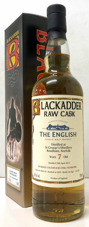 ブラックアダー　ロウカスク　イングリッシュ ウイスキー　2013　7年　Cask Ref: EN21-01　65度　700ml
