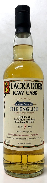 ブラックアダー　ロウカスク　イングリッシュ ウイスキー　2013　7年　Cask Ref: EN21-01　65度　700ml
