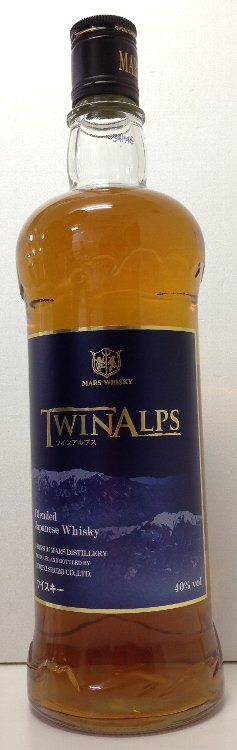 マルスウイスキー　ツインアルプス　40度　750ml