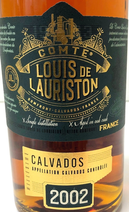 LOUIS DE LAURISTON　AC　CALVADOS　2002　42%　700ml