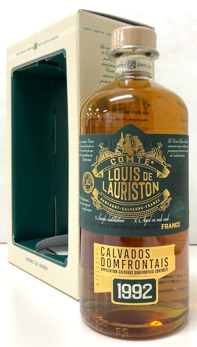 LOUIS DE LAURISTON　AC　CALVADOS　DOMFRONTAIS　1992　42%　700ml