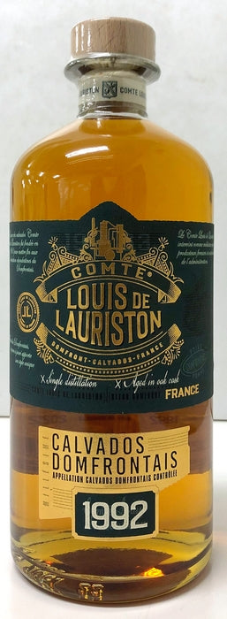 LOUIS DE LAURISTON　AC　CALVADOS　DOMFRONTAIS　1992　42%　700ml