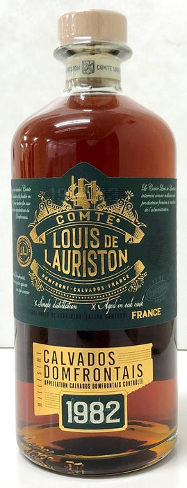 LOUIS DE LAURISTON　AC　CALVADOS　DOMFRONTAIS　1982　42%　700ml